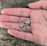 Anhänger 129 Triskele - Silber