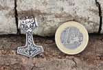 Anhänger 74 Thorshammer - Silber