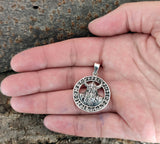 Wikinger 399 mit Korbkette - Silber