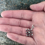 Anhänger 58 Chaosstern - Silber