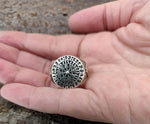 Ring Wikingerkompass Vegvisir, Gr. 56-76 (wiko2) - Silber
