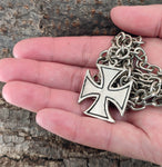 Anhänger 46 Eisernes Kreuz - Zinn