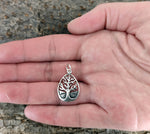 Lebensbaum 101 mit Schlangenkette - Silber