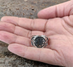 Ring Helm der Ehrfurcht, Gr. 52-74 (helm) - Silber