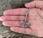 Anhänger 82 Kreuz - Edelstahl