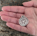 Triskele 318 mit Schlangenkette - Silber