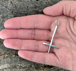 Anhänger 63 Kreuz - Silber