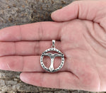 Irminsul 164 mit Schlangenkette - Silber