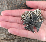 Anhänger 47 Eisernes Kreuz - Zinn