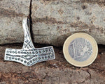 Anhänger 76 Thorshammer - Silber