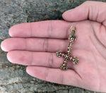 Anhänger 25 Kreuz - Bronze