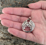 Triskele 350 mit Schlangenkette - Silber