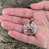 Triskele 350 mit Schlangenkette - Silber