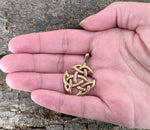Anhänger 110 Keltischer Knoten - Bronze