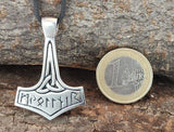 Anhänger 47 B Thorshammer - Edelstahl