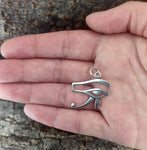 Auge des Horus 120 mit Schlangenkette - Silber