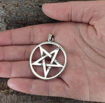 Anhänger 138 Pentagramm - Silber