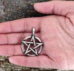 Anhänger 109 Pentagramm - Zinn