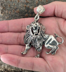 Anhänger 345 Löwe - Silber