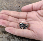 Ring Chaosstern, Gr. 52-76 (chaos) - Silber