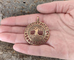 Anhänger 144 Lebensbaum - Bronze