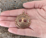 Anhänger 144 Lebensbaum - Bronze