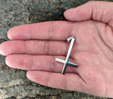 Anhänger 81 Kreuz - Edelstahl