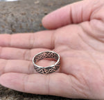 Ring Keltenknoten, Gr. 46-74 (kk1) - Silber