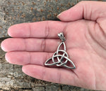 Keltischer Knoten 34 mit Panzerkette - Edelstahl