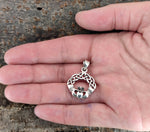 Anhänger 104 Claddagh - Silber
