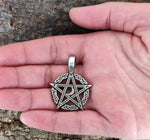 Anhänger 72 Pentagramm - Zinn