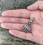 Anhänger 84 Hand - Edelstahl