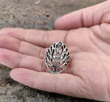 Ring Lebensbaum, Gr. 52-70 (lb1) - Silber