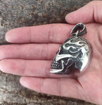 Anhänger 91 Totenkopf - Edelstahl