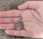 Lebensbaum 88 mit Schlangenkette - Silber