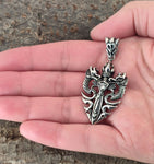 Anhänger 20 D Drache - Edelstahl