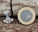 Thorshammer 71 mit Schlangenkette - Silber