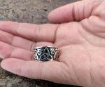 Ring Triqueta, Gr. 52-74 (trin) - Silber
