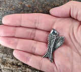Flügel 123 mit Panzerkette - Edelstahl