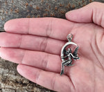 Elfe 15 mit Schlangenkette - Silber