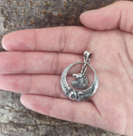 Anubis 365 mit Schlangenkette - Silber