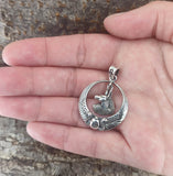 Anubis 365 mit Schlangenkette - Silber