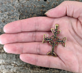 Anhänger 83 Keltenkreuz - Bronze