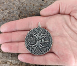 Anhänger 378 Lebensbaum - Silber
