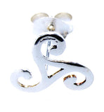 Ohrstecker 40 Triskele - Silber