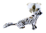Ohrstecker 41 Wolf - Silber