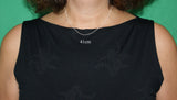 Schlangenkette 1 mm - hell - Silber