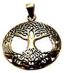 Anhänger 49 Lebensbaum - Bronze