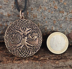 Anhänger 147 Lebensbaum - Bronze