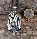 Anhänger 92 Totenkopf - Edelstahl